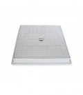 CHIUSINO PVC C/TELAIO 30X30 CARRAB.